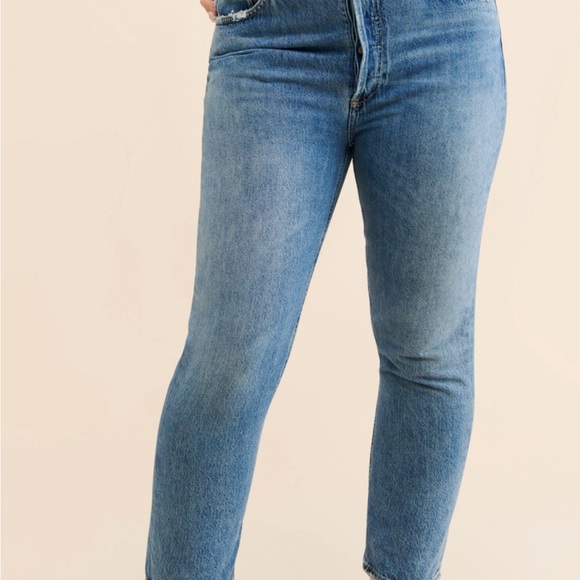 AGOLDE Riley Cropped Slim Jeans - Picture 3 of 3